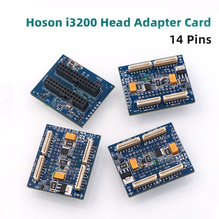 Hoson i3200 Printhead Adapter Card for Eco-solvent Printer 14P Adapter Connection Board 14 Pins Tra
