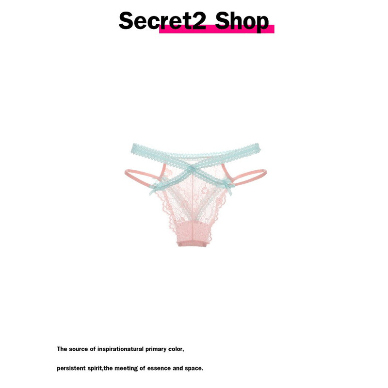 Pure Desire Hot Girl Girl Girl Royal Sister Dopamine Lace Bowknot Pants