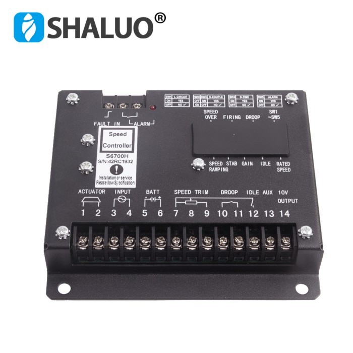 DC24V S6700H S6700E Diesel Generator Engine Speed Controller Governor Actuator Control Module Motor