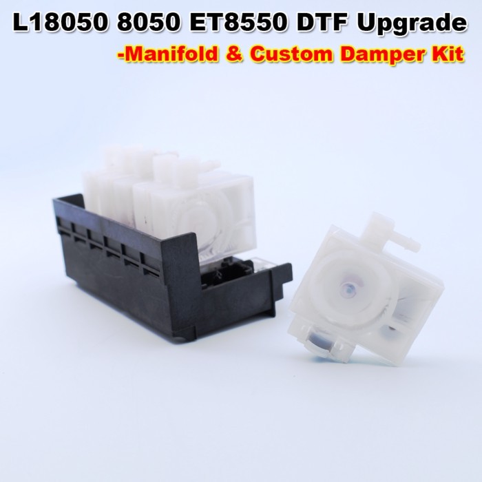 L18050 L8050 XP600 DTF Upgrade Printhead Adaptor Manifold Printer Head Convert With Exclusively Cus