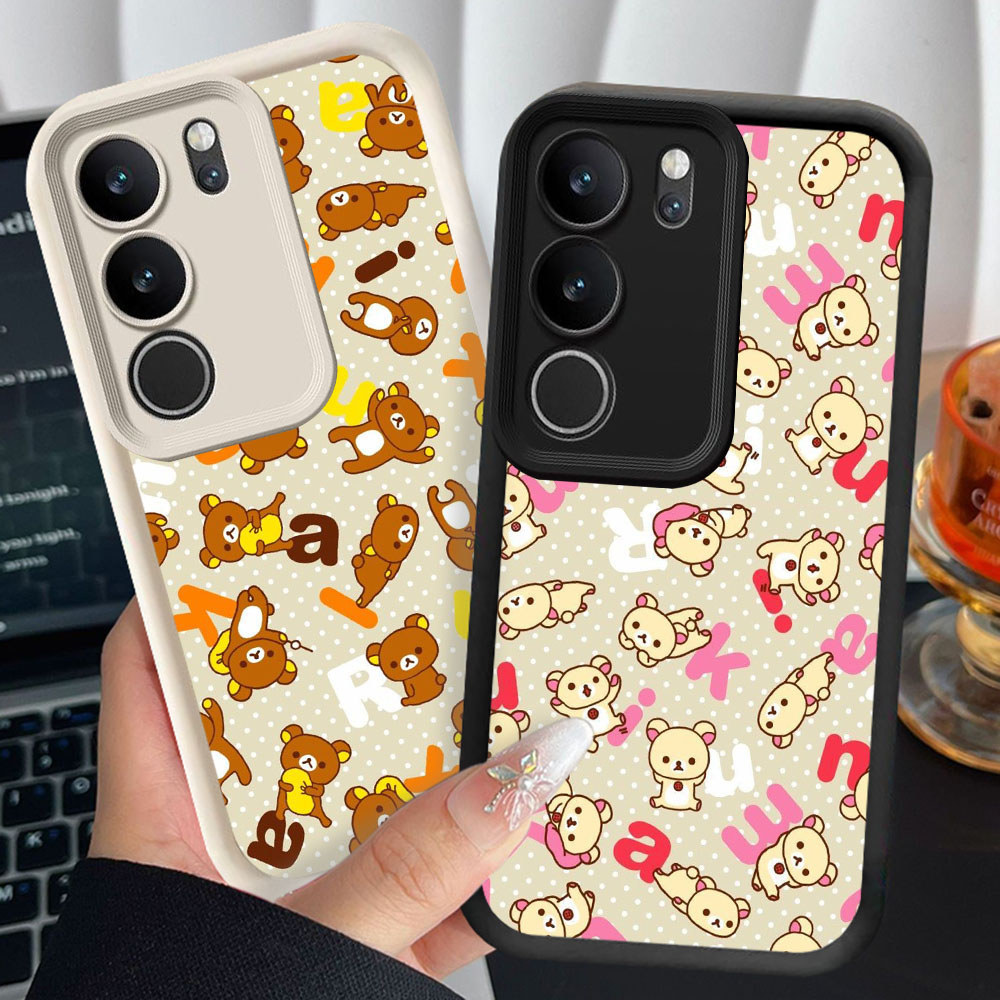 เคสป้องกันสําหรับ VIVO Y19S V40 Y300 Lite Pro 5G กรณี NR26 Rilakkuma