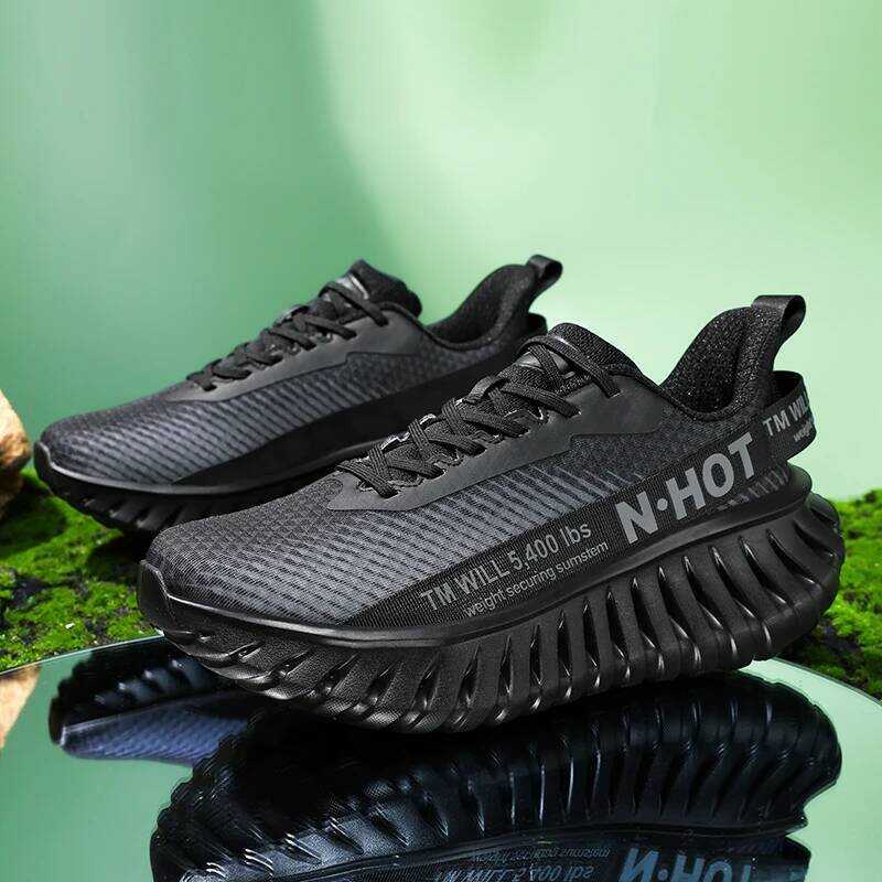 C Men's Casual Sneakers 2025 Trendy Fashionable Unisex Shoes Durable Anti-Slip Thick-Soled Elevator
