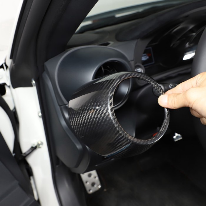 Real Hard Carbon Fiber Cover For Subaru BRZ Toyota GR86 2021 2022 2023 2024 LHD Sticker Accessories