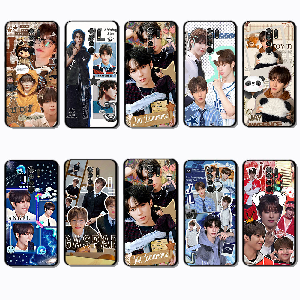 Xiaomi Redmi 9 JL Gaspar เคสโทรศัพท์สีดํานุ่มแฟชั่น