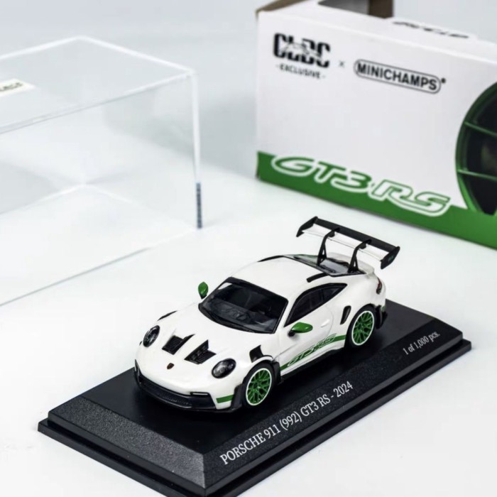 Mini Cut 164 Porsche 911 (992) GT3 RS 2024 โมเดลรถอัลลอย