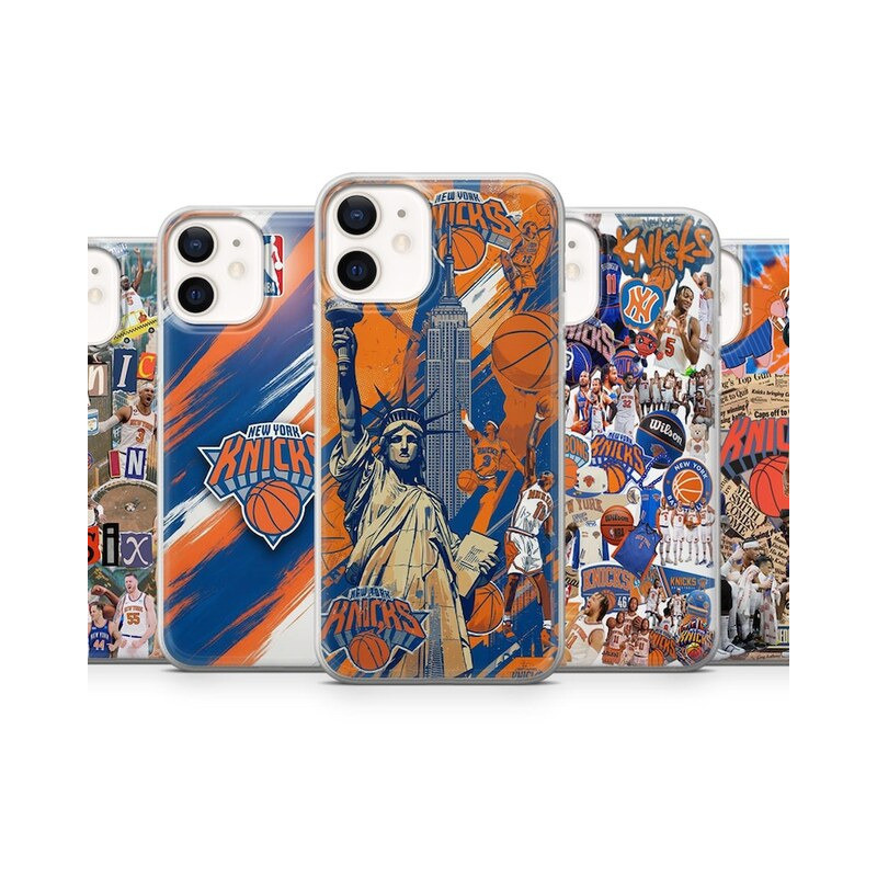 (สต็อกในไทย) (สต็อกในไทย) เคสโทรศัพท์ลายทีมบาสเกตบอลนิวยอร์ก นิกส์ ทนทานต่อแรงกระแทก ผลิตจากวัสดุ TP