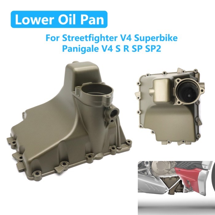 Motorcycle Accessories Lower Oil Pan For Streetfighter V4 Superbike Panigale V4 S R SP SP2 Corse Sp
