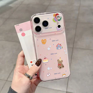เคสไอโฟน13 AIR 17คอนนิง แม่เหล็ก หมีหวาน เคสไอโฟน เข้ากันได้กับIPhone 17 15 11 12 13 16 14 Pro Max 16 Pro 14 15 16 Plus