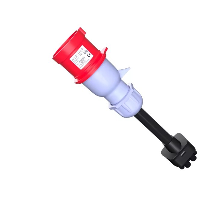 FOR TESLA Model S,3,X,Y Gen 2 Ev Charger Universal Mobile Connector 32A Red Adapter FOR TESLA 5pin
