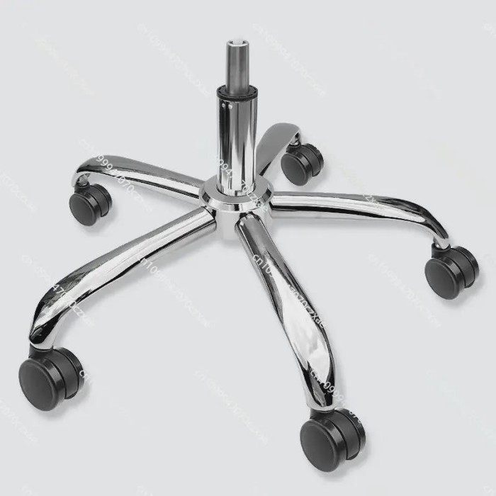 Swivel Chair Accessories Steel Five-Star Tripod Lifting Base Executive Chair