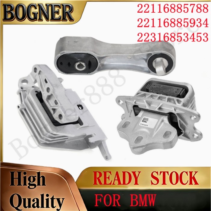 Engine Transmission Mount Kit 22316853449 22118835566 22116885788 For BMW X1 F48 F49 X2 F39 Mini F5