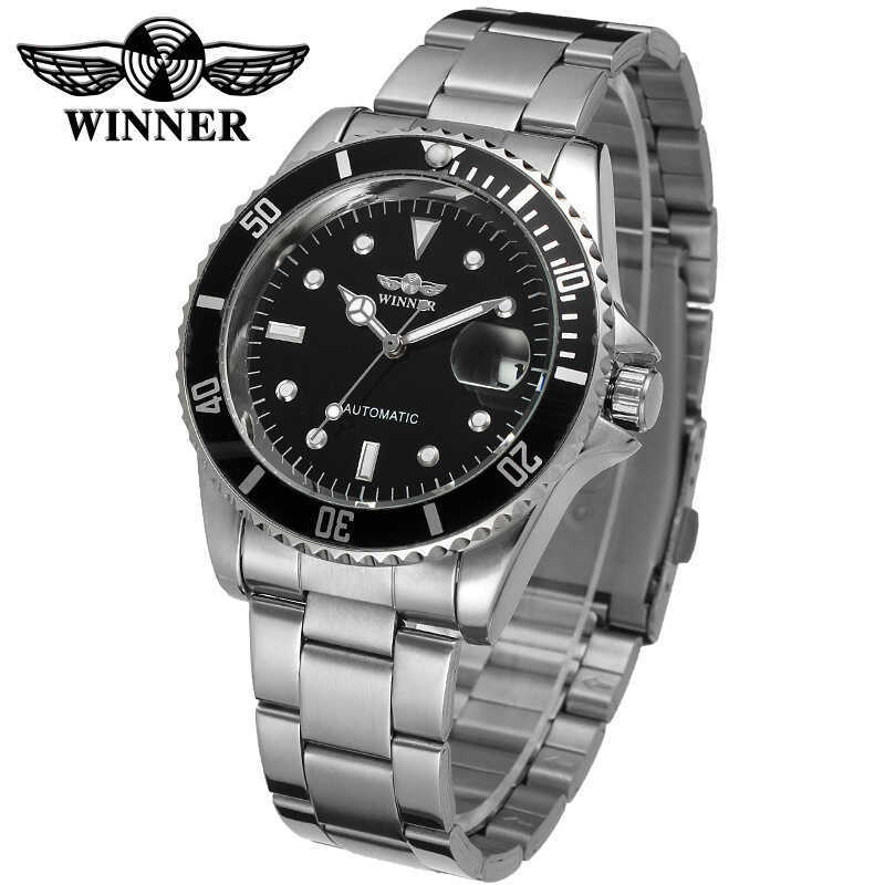 Winner Winner Mens Fashion Casual Water Ghost Automatic Mechanical Watch