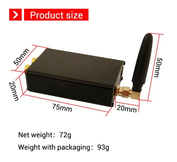 APTX HD QCC5125 LDAC Wireless Adapter Bluetooth 5.1 Receiver Board DAC Audio Decoder Board 24Bit/96
