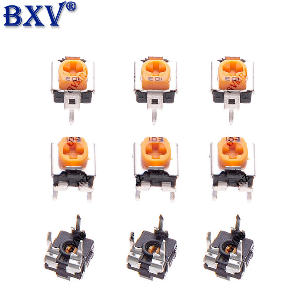 20PCS WH06-2C 100R 200R 500R 1K 2K 5K 10K 20K 1M โอห์ม Trimmer Potentiometer Variable Resistors WH06