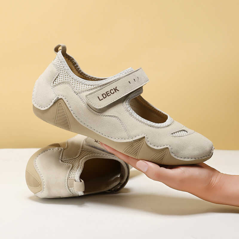 ity Sneakers Flats Casual Summer Leather Breathable Mary Jane Women Nurse Nursing Shoes Comfortable
