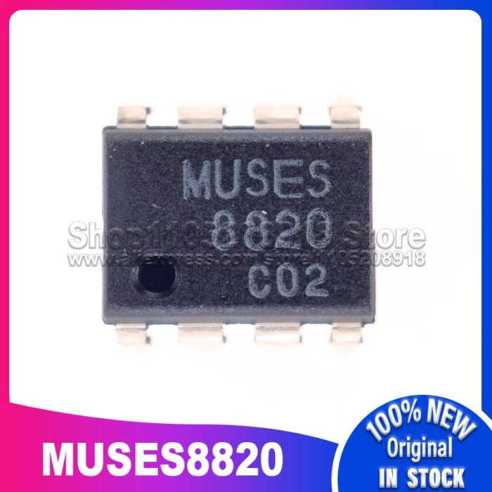 1~20PCS/LOT MUSES8820 DIP8 MUSES 8820 100% New Spot stock