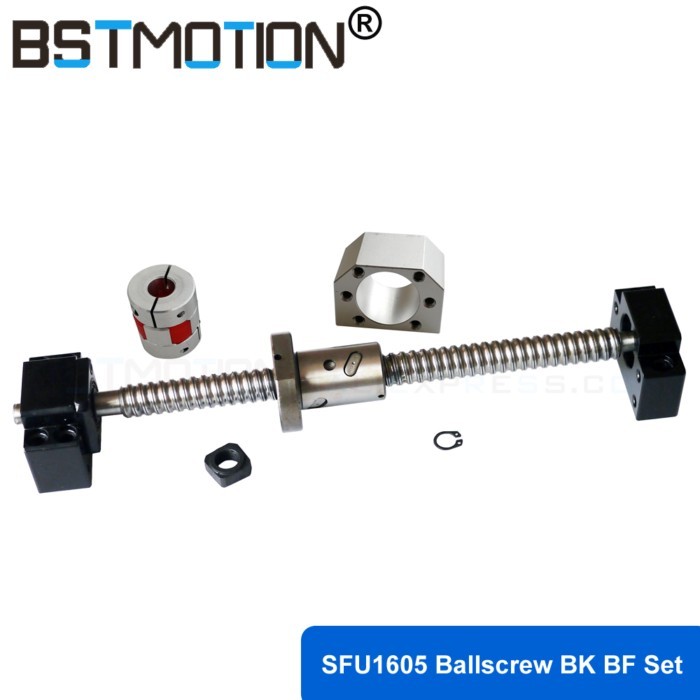 SFNU1605-4 Metal Deflector Ballnut 1605-4 Ball screw BK12 BF12 End Support Block DSG16H Nut housing