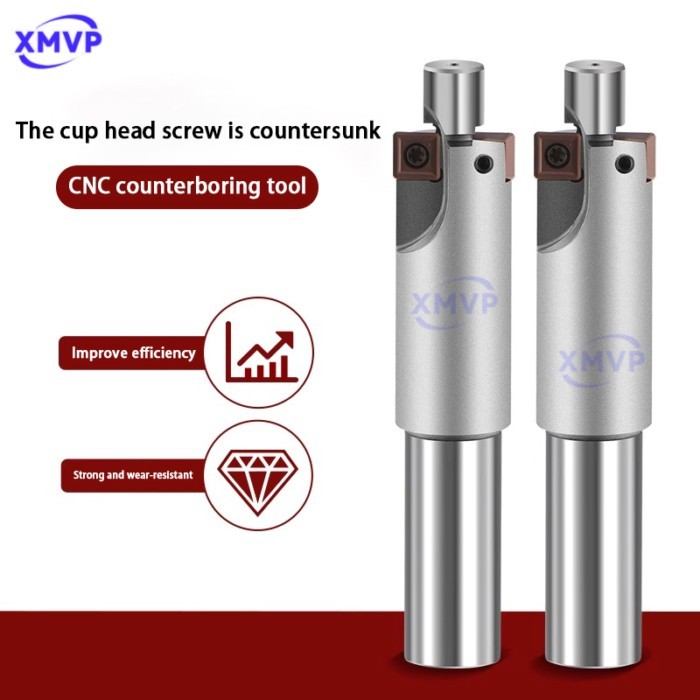 Position straight shank cup end countersunk milling cutter M8-M20 flat-bottom Youdaoplaceholder0 Dr