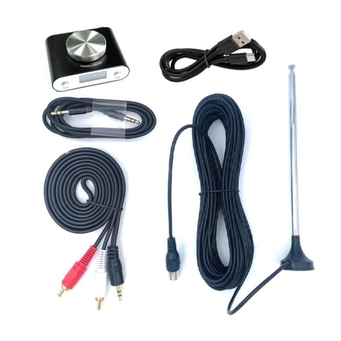 Stereo Broadcast Radio Receiver - High Sensitivity Accuracy HIFI-Grade Digital FM Tuner