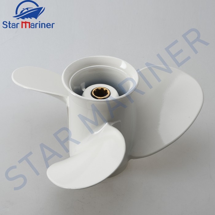 Marine Propeller 9 1/4X10-J for Yamaha Outboard Engine 9.9HP 15HP 63V-45952-00-EL 3-Blade Marine En