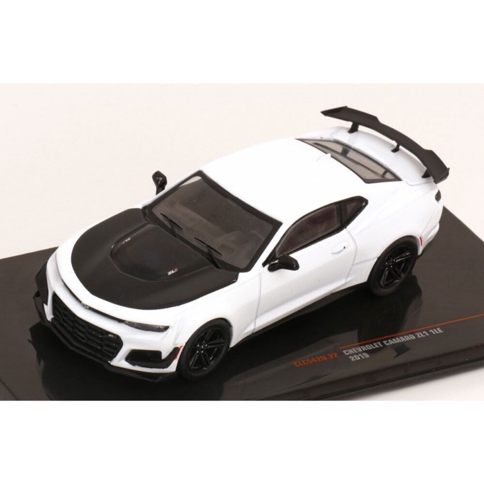 ข้อเสนอพิเศษ 1: 43 IXO Chevrolet Camaro ZL1 1LE 2019 โมเดลรถยนต์กล้ามเนื้ออเมริกัน