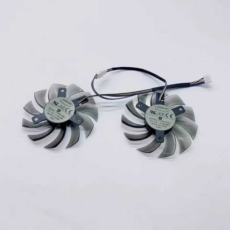 พัดลมกราฟิก DC R7 260X R7 250 Cool Neng 7770 Cool Neng พัดลมระบายความร้อน