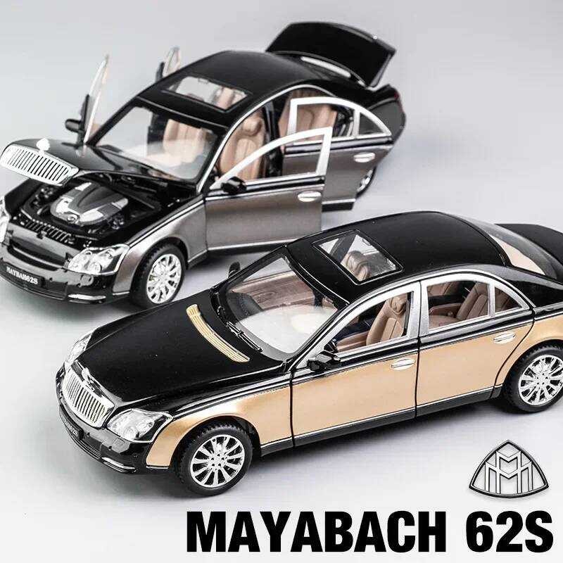 C 1:24 Maybach 62S S650 Classic Y Car Alloy Car Model Diecasts Metal Toy Vehicles Car Model Simulat