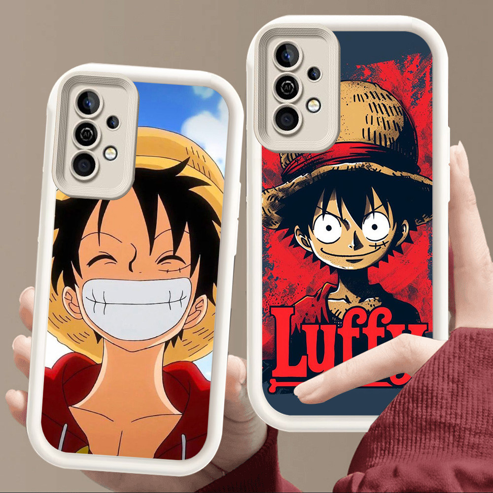 SAMSUNG สําหรับSamsung A55 A24 A34 A35 A56 A05S A36 A54 A25 A16 A04s A15 A14 S25 Ultra 5Gนุ่มสีขาวE8