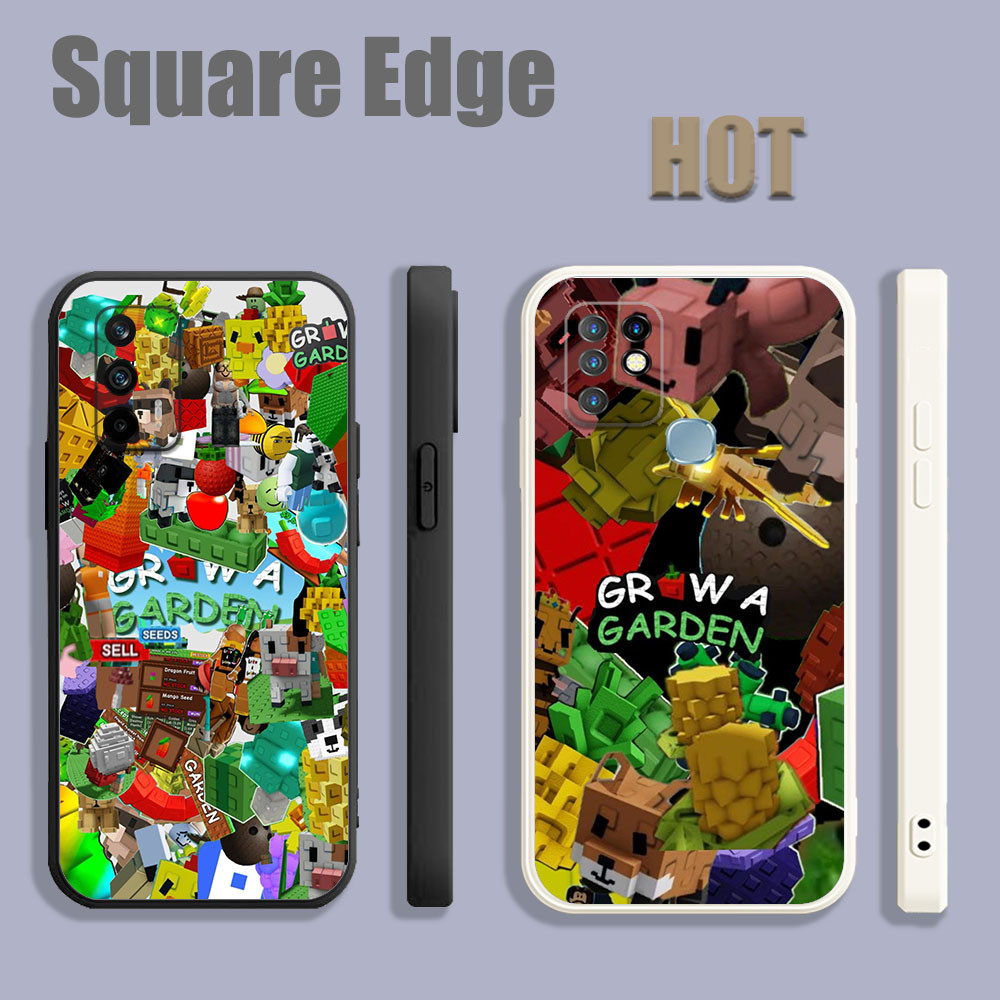 ปลอกสําหรับ Tecno Camon 18 18P 18T Spark Go 2022 Grow a garden roblox วิดีโอเกมความงาม BOH01 เคสโทรศ