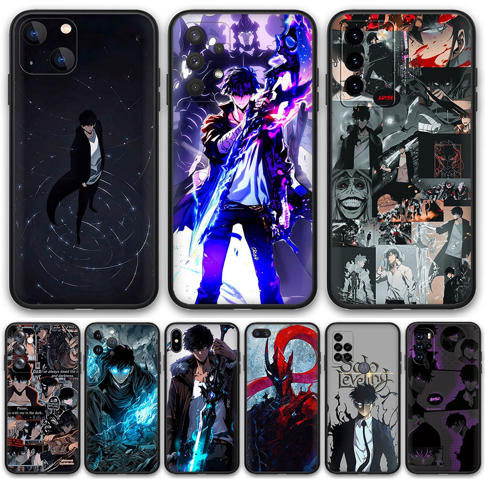 Samsung Galaxy J4 J6 J8 2018 J4 J6 Plus หรือ J4 J6 Prime 8H3A Solo Leveling TPU เคสโทรศัพท์ซิลิคอนอ่