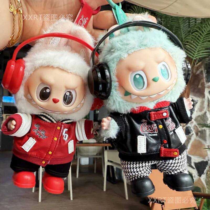 C New Labubu Baby Clothes 123 Generations Of Labubu Clothes, Handsome And Cool Jackets, Headphones,