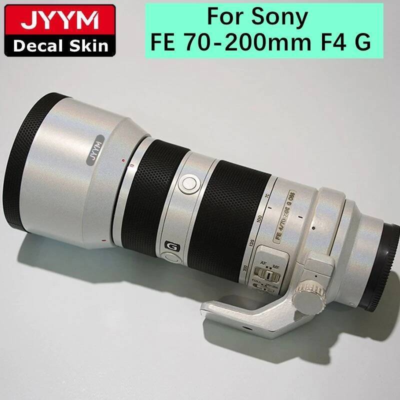 FE 70-200 F4 Decal ผิวไวนิลห่อฟิล์มเลนส์สติกเกอร์ป้องกันสําหรับ Sony FE 70-200 มม.F/4 G OSS SEL70200