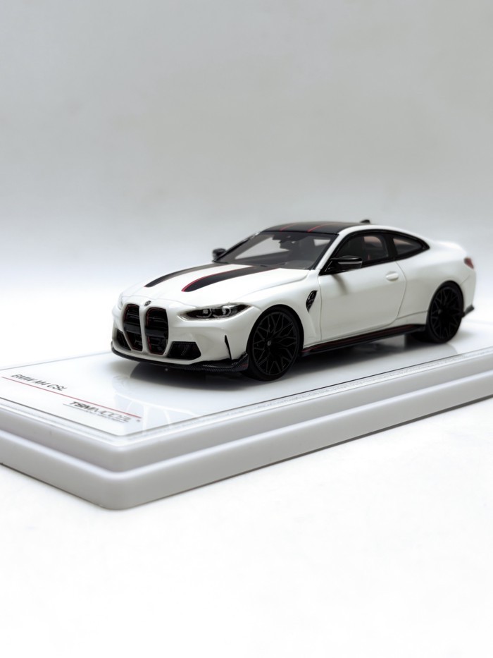 TSM MODEL 1/43 BMW BMW M4 CSL จําลองรถเรซิ่นรุ่น Out of Print Car MODEL