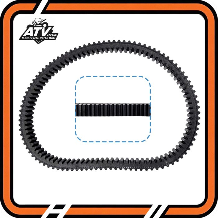 EPDM Material CVT Drive Belt For Segway Snarler SGW570F ATV570 Segway Snarler ATV6 S&L F01E10001009