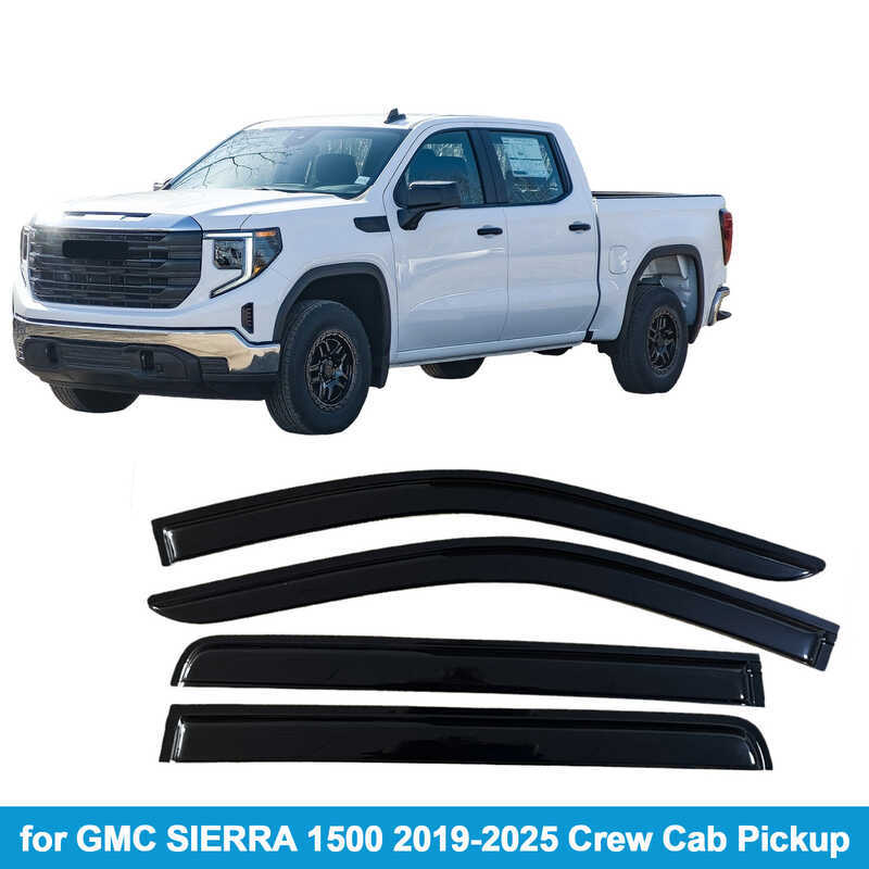 เหมาะสําหรับ GMC SIERRA 15 2019- Crew Cab Parasolu