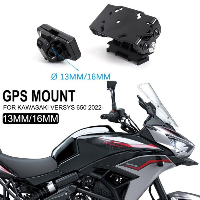 For KAWASAKI VERSYS650 Versys 650 Versys650 Versys 650 13/16mm NEW Navigation Bracket GPS Smartphon