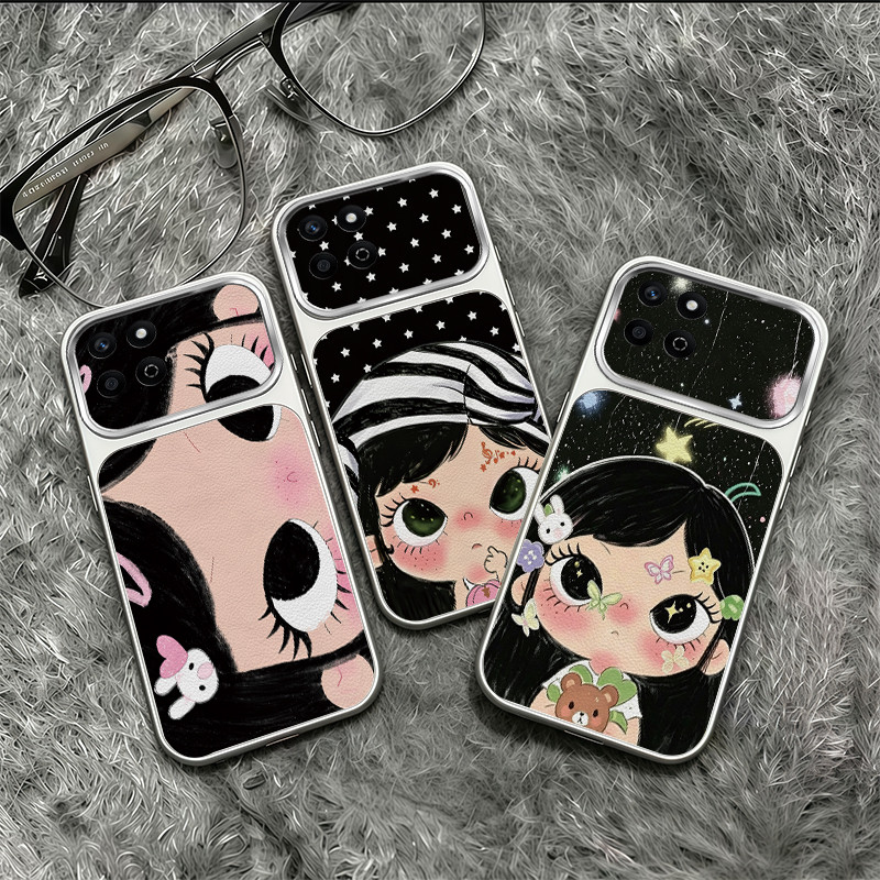 เหมาะสําหรับ Honor X7C X7A X7B X7D X7E X5B X5C X5D PLUS เคสโทรศัพท์ออกแบบใหม่อะนิเมะสาวน้อยน่ารักกรณ