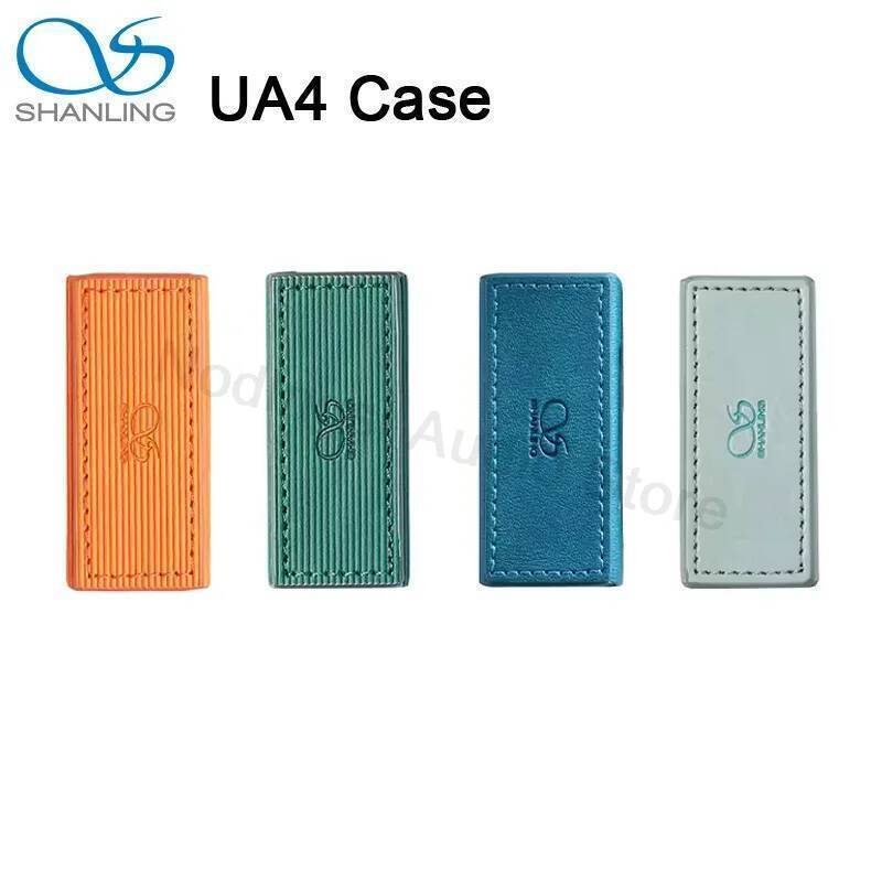 ใหม่ SHANLING หนังสําหรับ UA4 Protable USB DAC AMP ถอดรหัสป้องกันหนัง UA4 หูฟังเครื่องขยายเสียงถอดรห