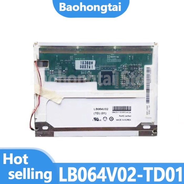 LB064V02-TD01 6.4 inch LCD display panel original  100% tested for normal operation