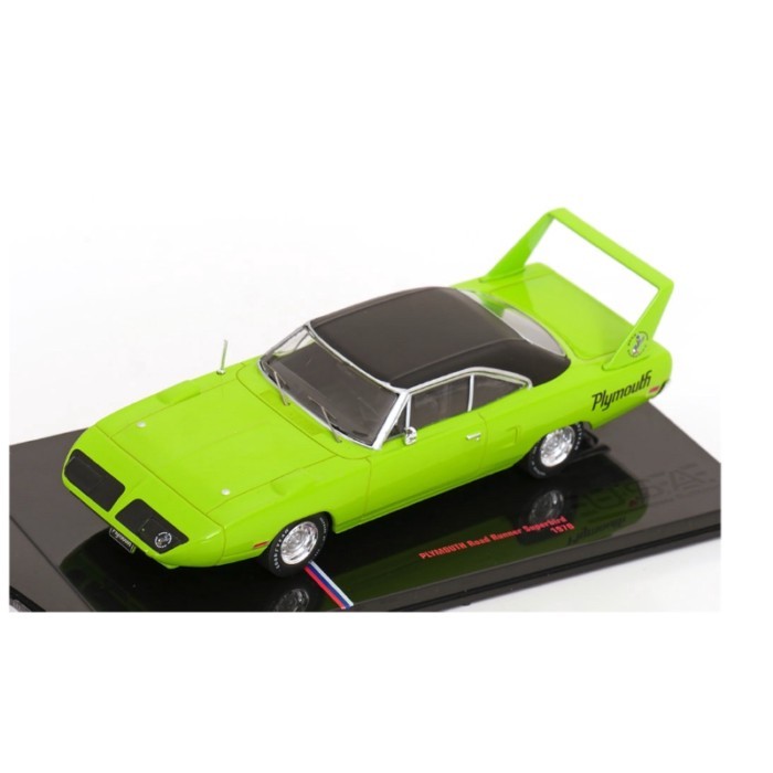 IXO US Version 1/43 โมเดลรถโลหะผสม American Muscle Car Plymouth 1970 Plymouth
