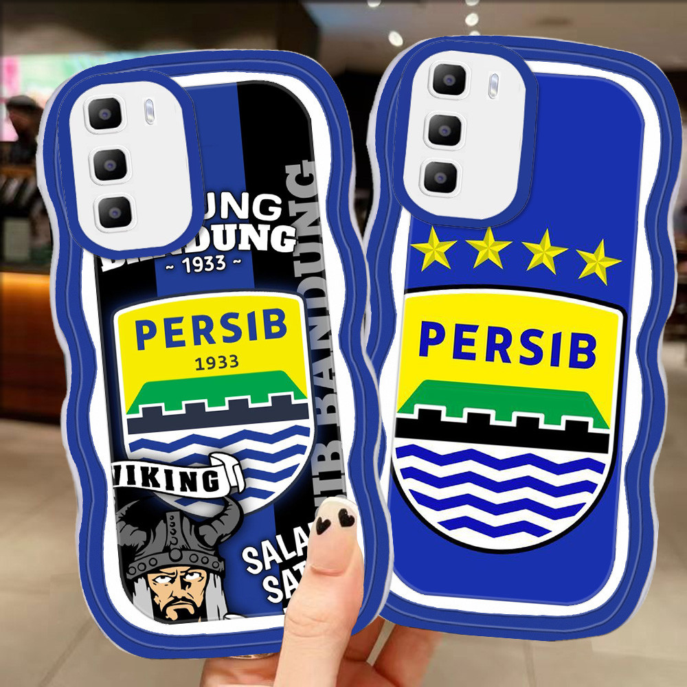 A-21 Persib TPU Casing สําหรับ Realme C65 14X C71 C75 เคสใส