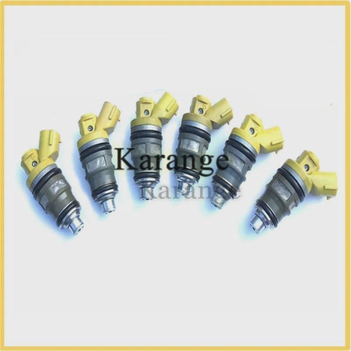 23209-49015 23250-46020 6pcs Fuel Injector for Toyota Supra JZA70 Mark2 JZX81/90 Soarer 1JZGTE 2325