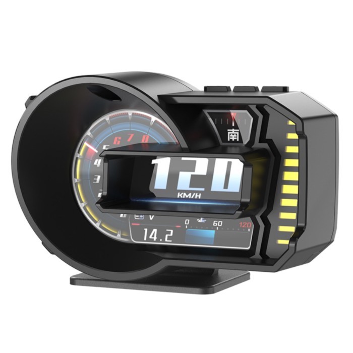 A590 Car Head-up Display HUD Auto OBD Gauge GPS LCD Meter Detector GPS Tracking Monitor