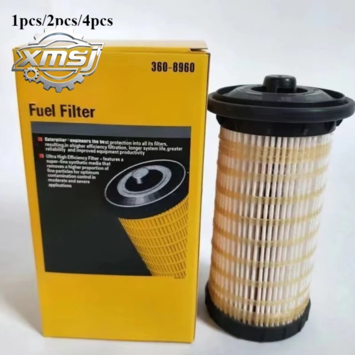 Filtro de combustible del motor del excavador 360-8960 para Carter 320D2/323D/324D/M315D2/320GC/313