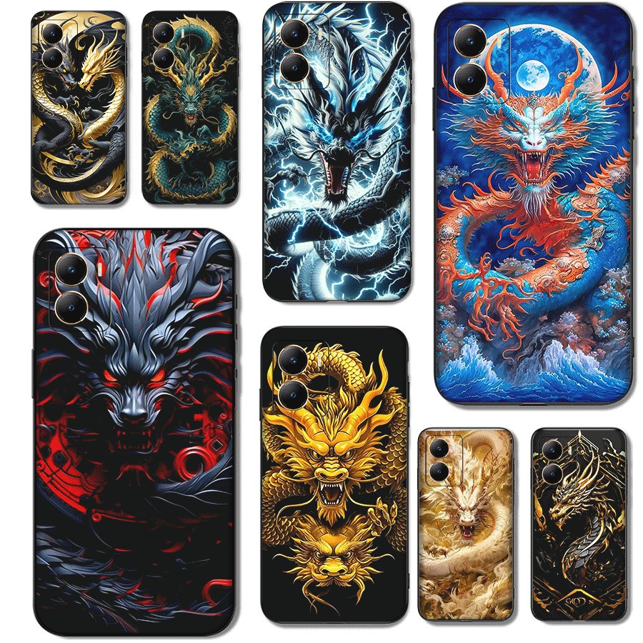 สําหรับ VIVO V40 Lite U3 Y19 T3 Lite Z9 Y04 Y04S Y29S Y95 Y93 Y91 TPU เคสโทรศัพท์ soft shell ป้องกัน