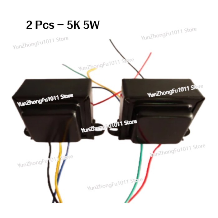2 PCS 5K 5W Single-ended 6P1 6P14 6p6 Tube Amp Output Audio Transformers Import Z11 Output 0-4-8 Oh