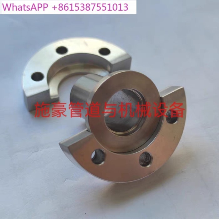 Flange buckle cavity wall clamp cabin wall partition