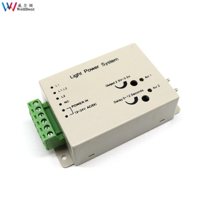 Dental Fiber Optic Handpiece Light Power Control System Box