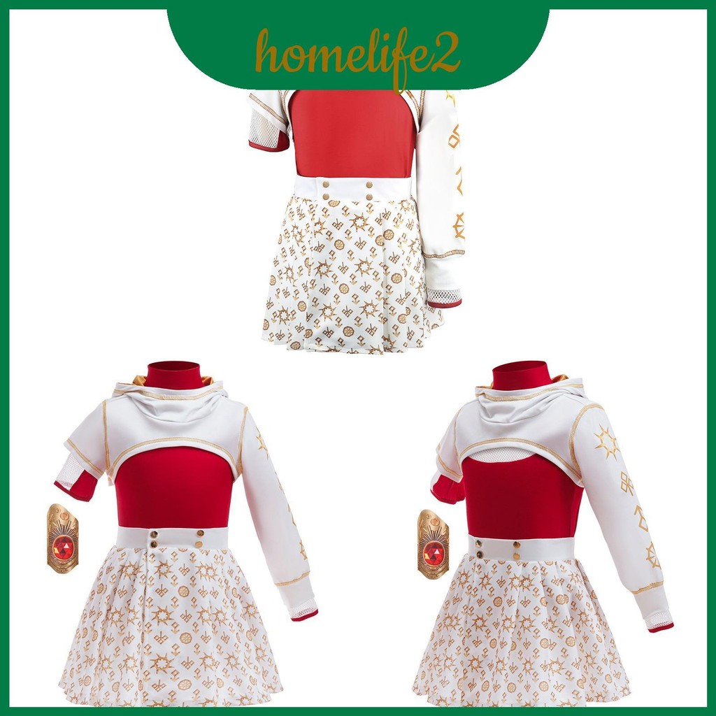 ชุดคอสเพลย์ zombies 4 dawn of the vampires สำหรับเด็ก ทำจากผ้าโพลีเอสเตอร์