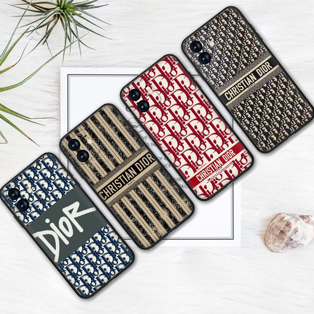 เคสโทรศัพท์ Vivo Y15S Y15A Y35 Y16 4G Y22 Y22S S1 Pro S16 S16Pro S17 S17Pro 370B Dior สีดํานุ่มกรณี